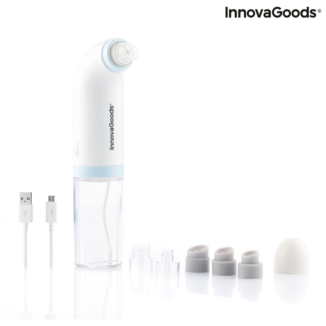 Акумулаторен ХидропочистващУред на Нечистоти за Лице Hyser InnovaGoods