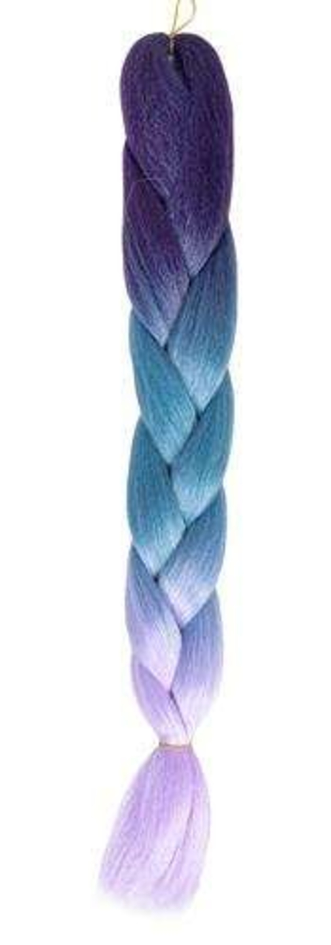 Синтетична коса ombre blue / fio плитки W10342