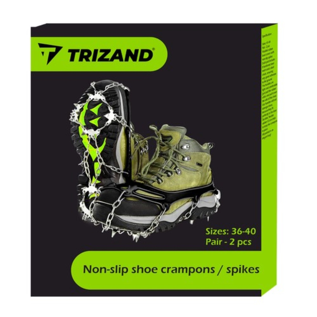 Крампи/шипове против плъзгане 36-40 Trizand