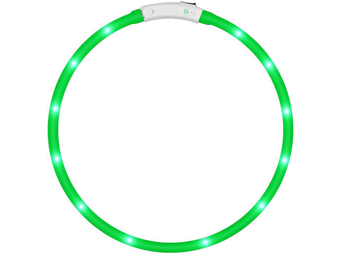 LED светещ нашийник за кучета и котки, USB регулиране