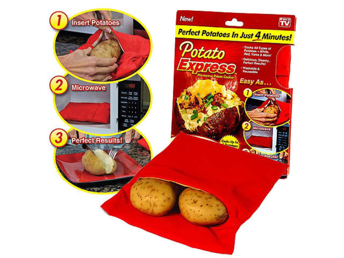 Печене на картофи с ръкавни джобове Potatoexpres