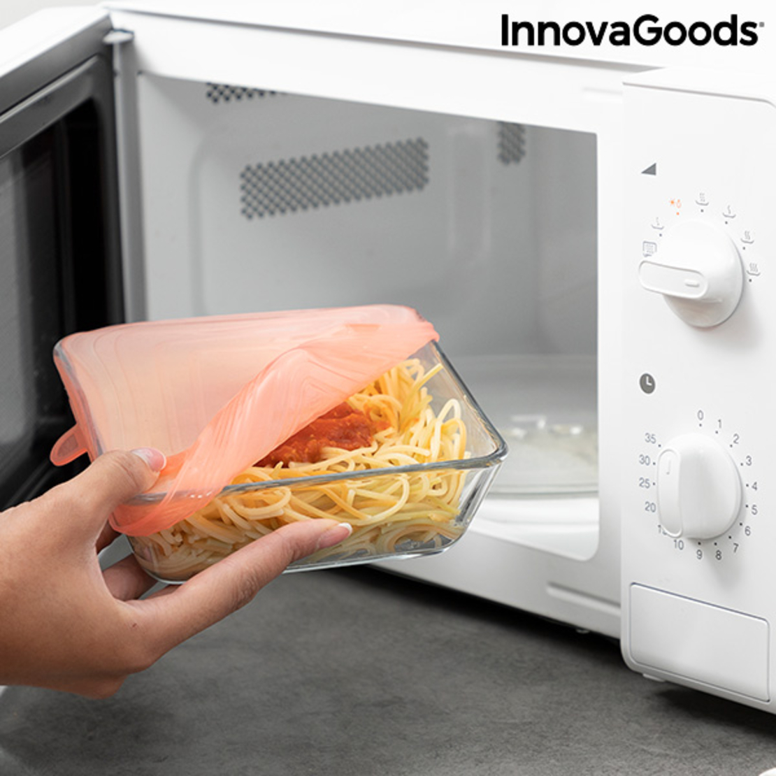 Комплект от 10 многократни и регулируеми кухненски капака Lidyc InnovaGoods