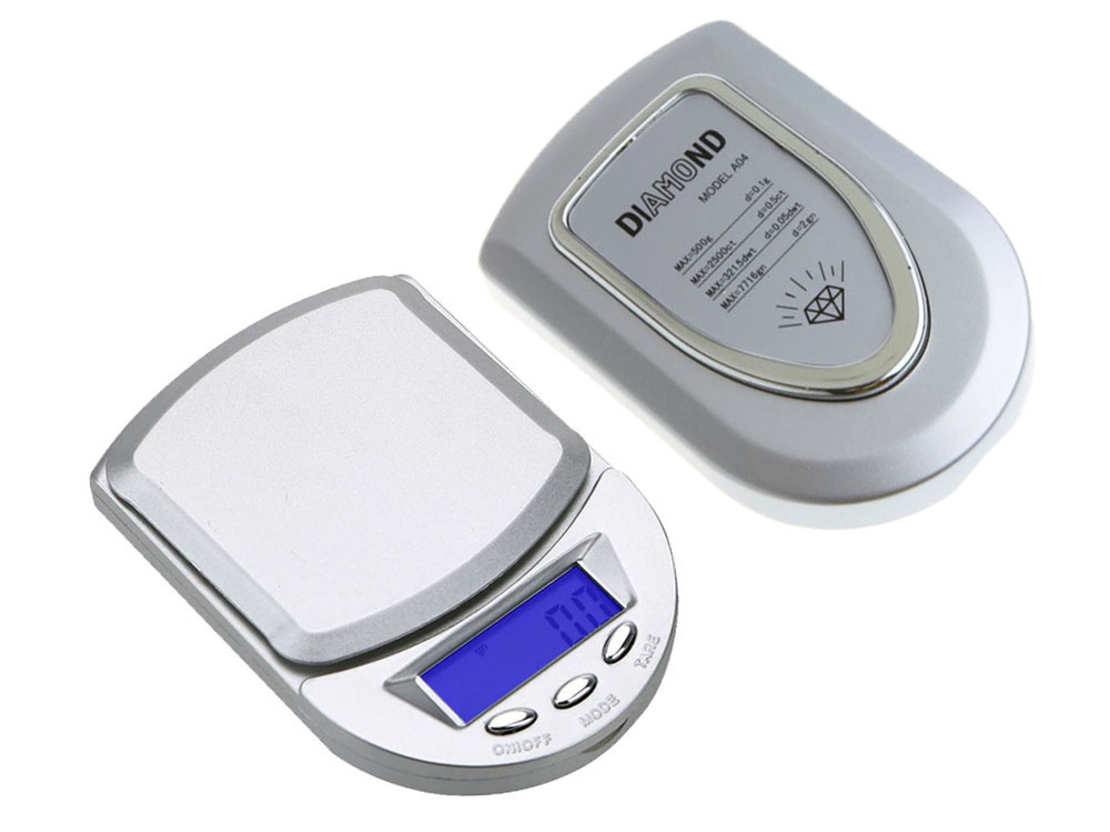 Тегло на джоба за бижута 500g / 0.1g прецизно