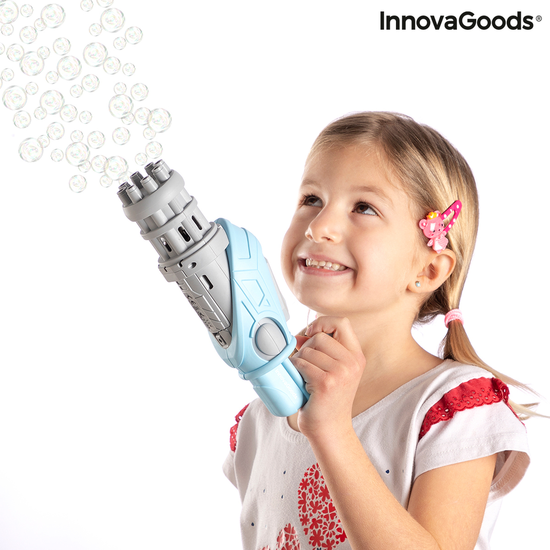Пистолет за Сапунени Балончета Bubblig InnovaGoods
