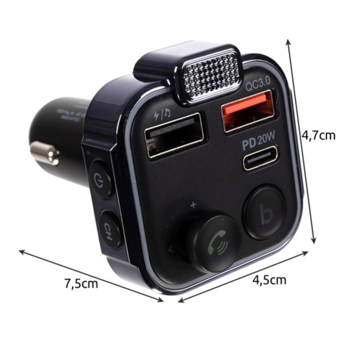 Xtrobb 22355 FM Bluetooth предавател/зарядно устройство