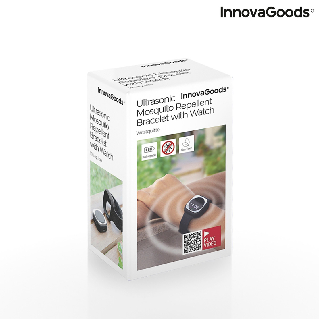 Ултразвуков Часовник против Комари Wristquitto InnovaGoods
