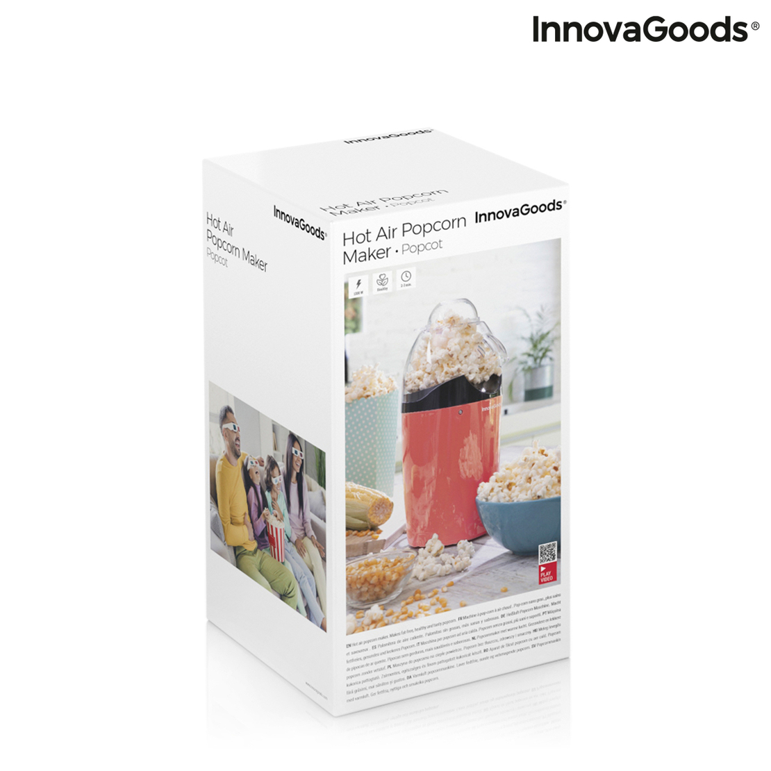 Машина за Пуканки с Горещ Въздух Popcot InnovaGoods