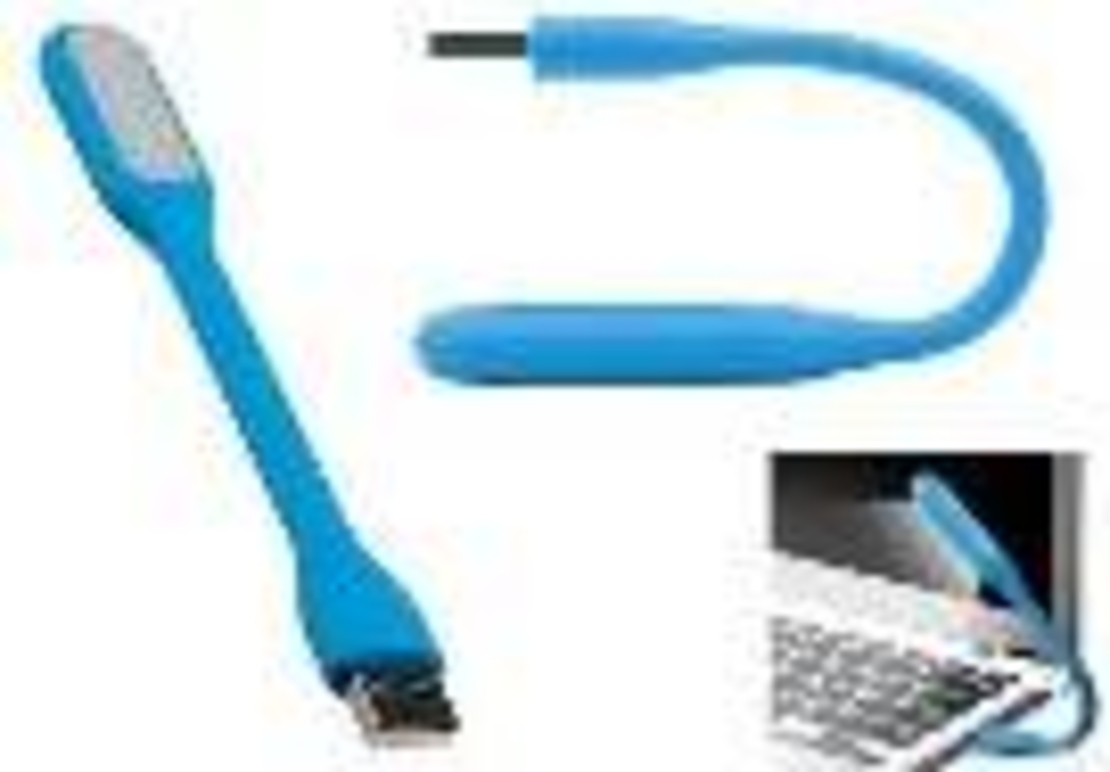 USB ЛАМПА 6 LED СИНЯ (1000) GAB_A