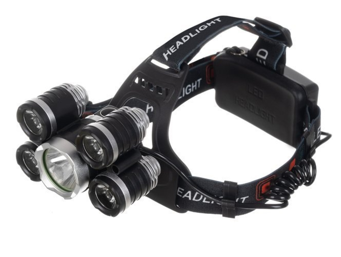 Фар 5 x LED T6 CREE