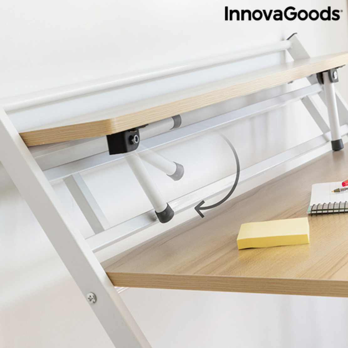 Сгъваемо бюро с рафт Tablezy InnovaGoods