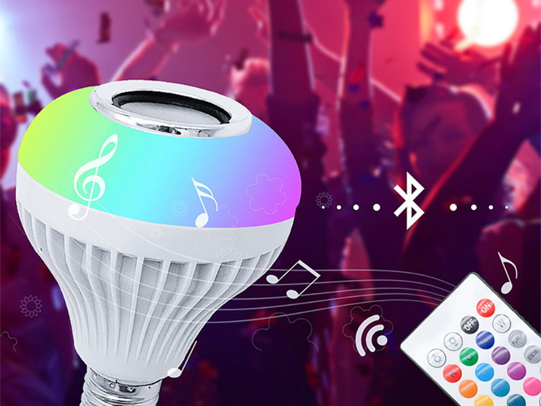 Цветно rgb led bluetooth дистанционно управление за високоговорител