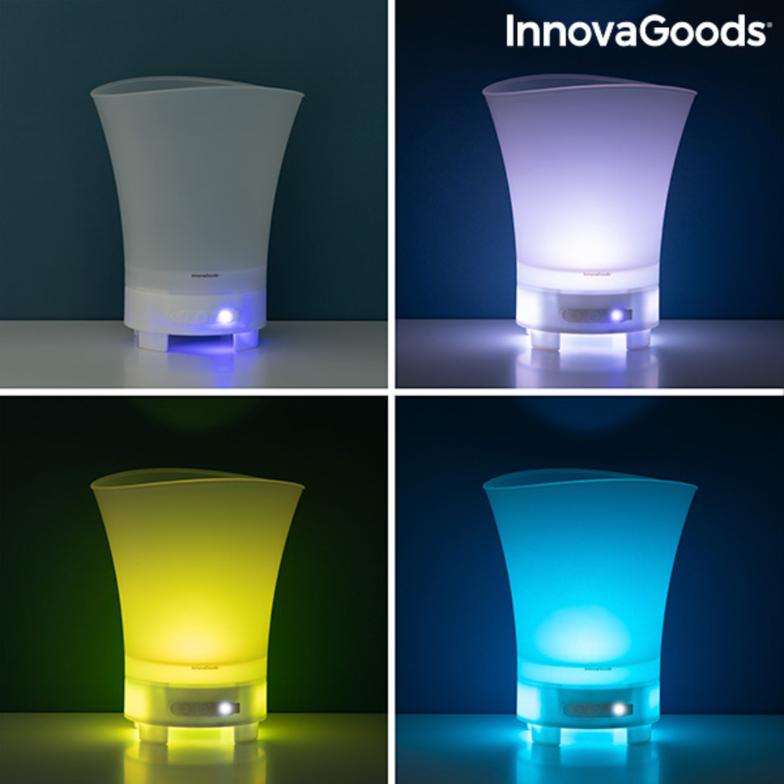 LED кофичка за лед с презареждаща се колона Sonice InnovaGoods