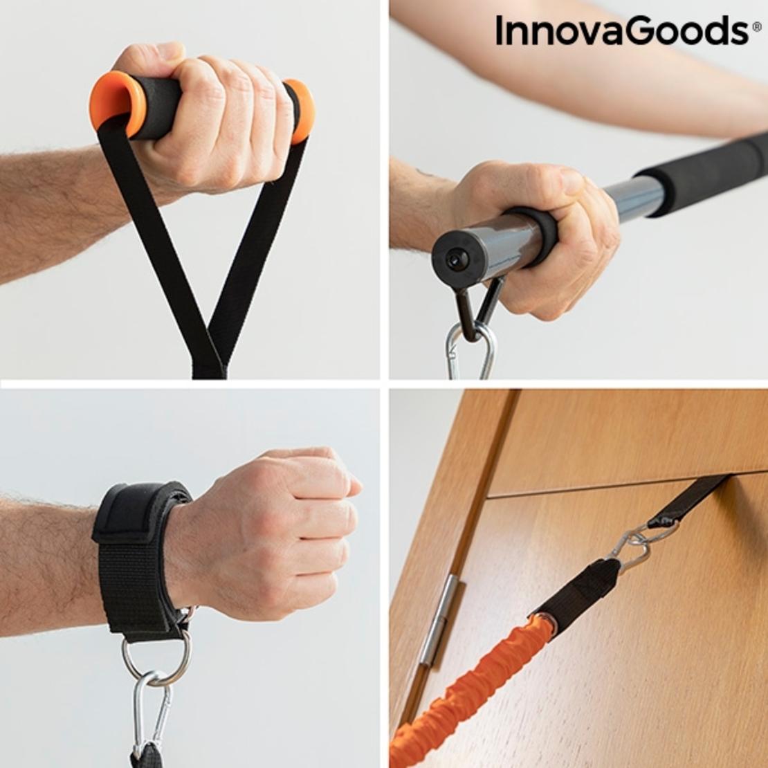 Интегрална Преносима Система за Обучение с Ръководство за Упражнения Gympak Max InnovaGoods