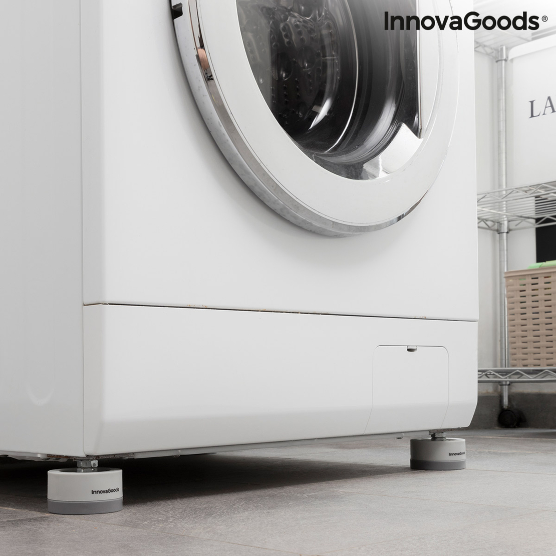 Подреждащ се комплект антивибрационни крачета Novib InnovaGoods 4 броя
