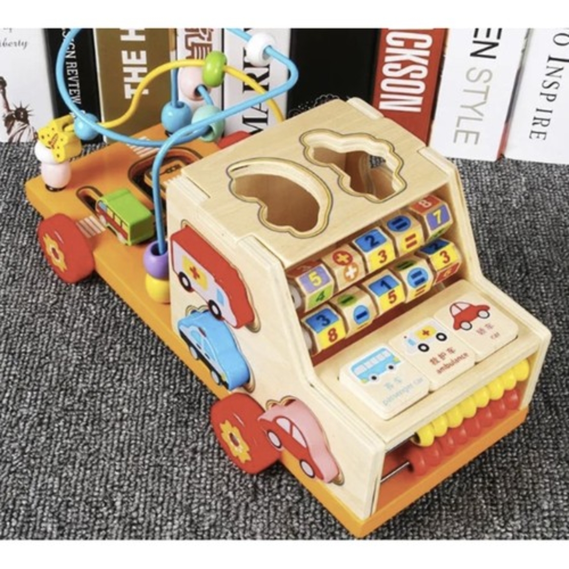 Дървена игра камион  7в1 Kruzzel 22652