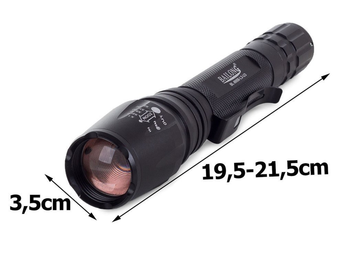 Фенер Bailong Cree Tactical Zoom Xm-L T6 8668