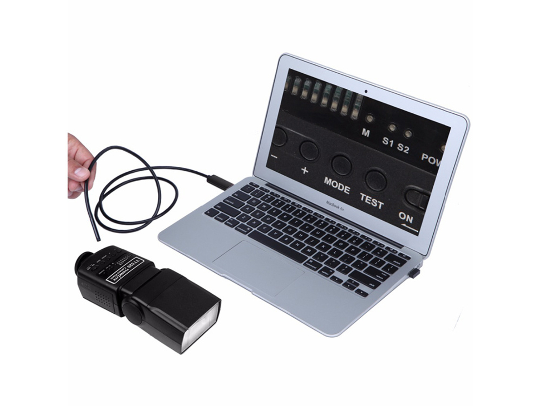 Камера за инспекция на ендоскоп android PC USB 10m led