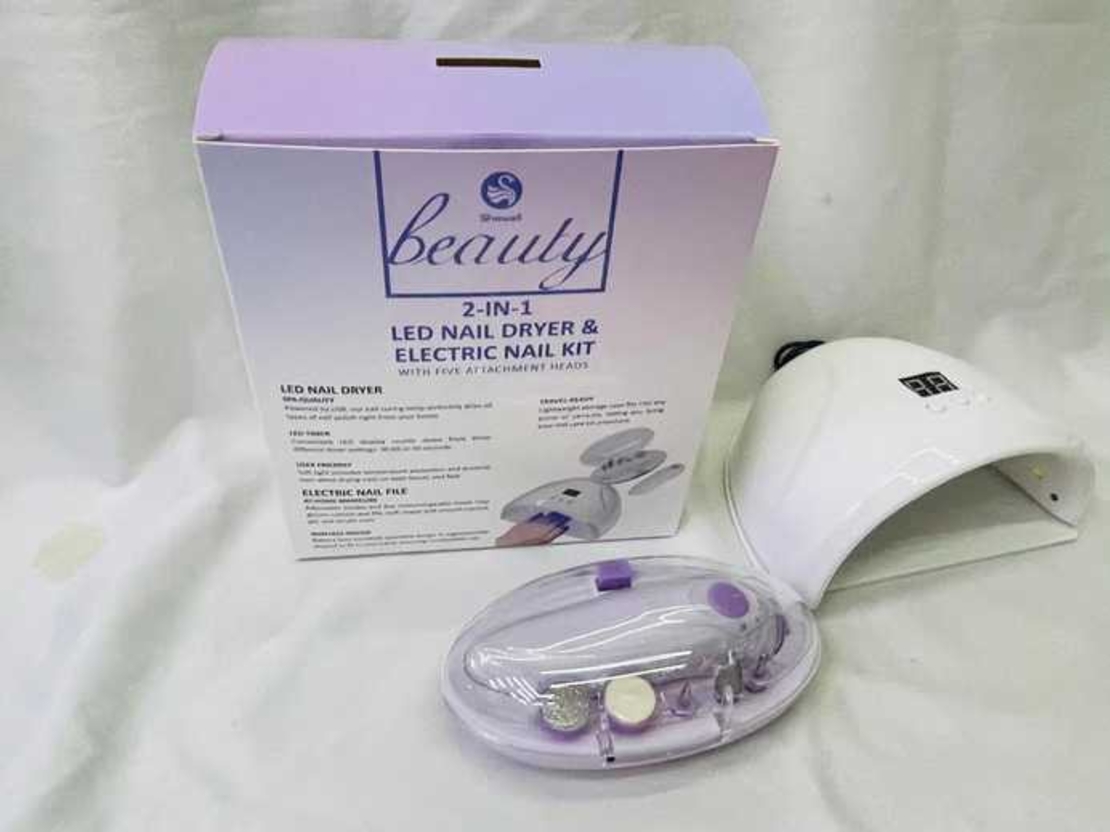 Хибриден комплект лампа 12 led uv 12w фреза