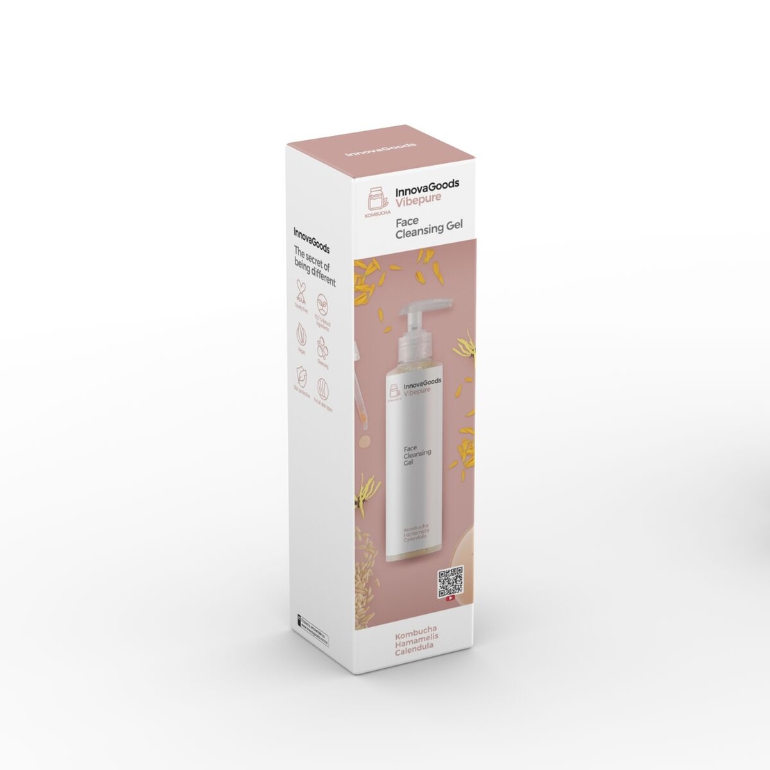 Гел за почистване на лице Kombucha Vibepure InnovaGoods 200 ml