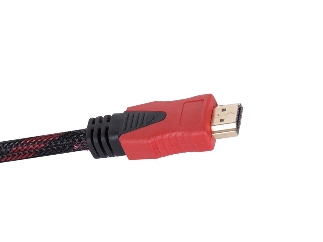 Кабел HDMI 1.4 4k 3D UHD 10м меден 48 бита