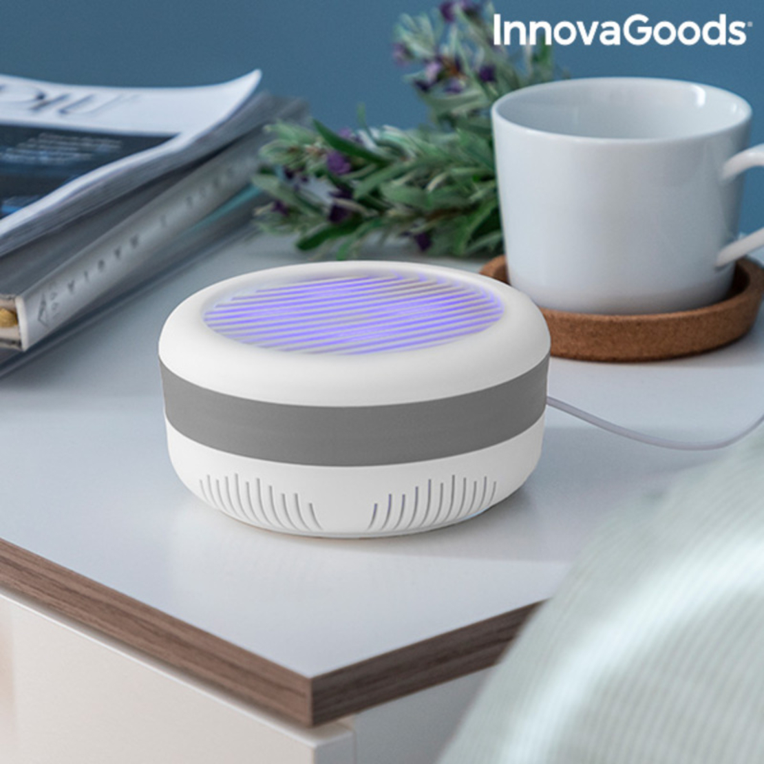 Всмукателна лампа против комари със стенна поставка KL Lite InnovaGoods