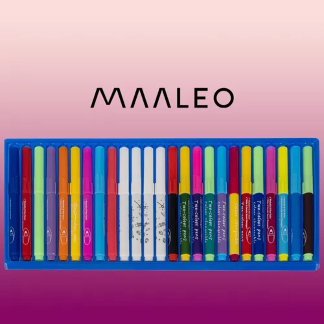 Комплект маркери - 25 бр Maaleo 23201