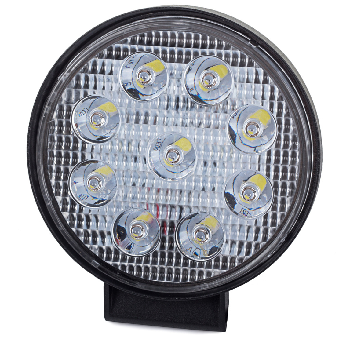 9 led кръгла работна лампа