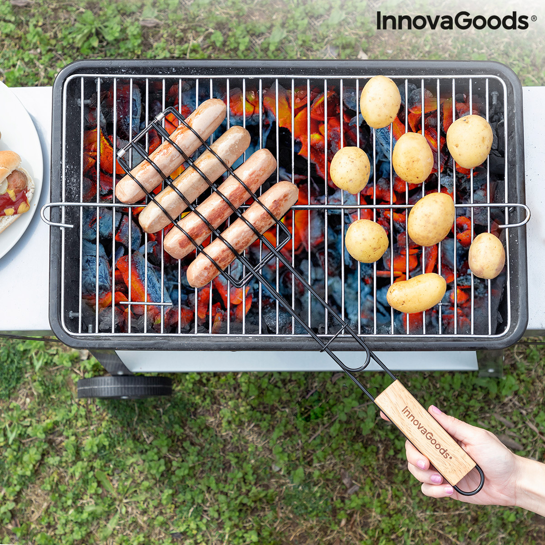 Барбекю Скара за Колбаси Sosket InnovaGoods