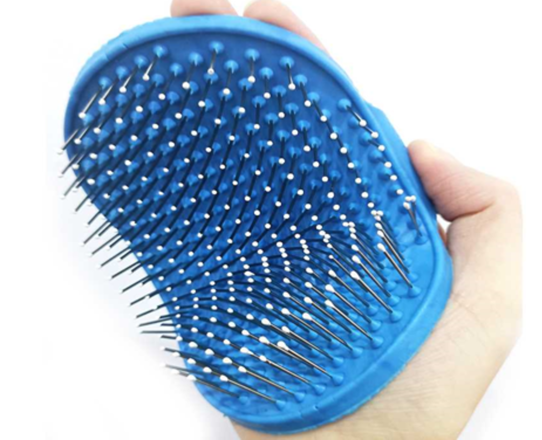 ANIMAL GRIING BRUSH BLUE (200)