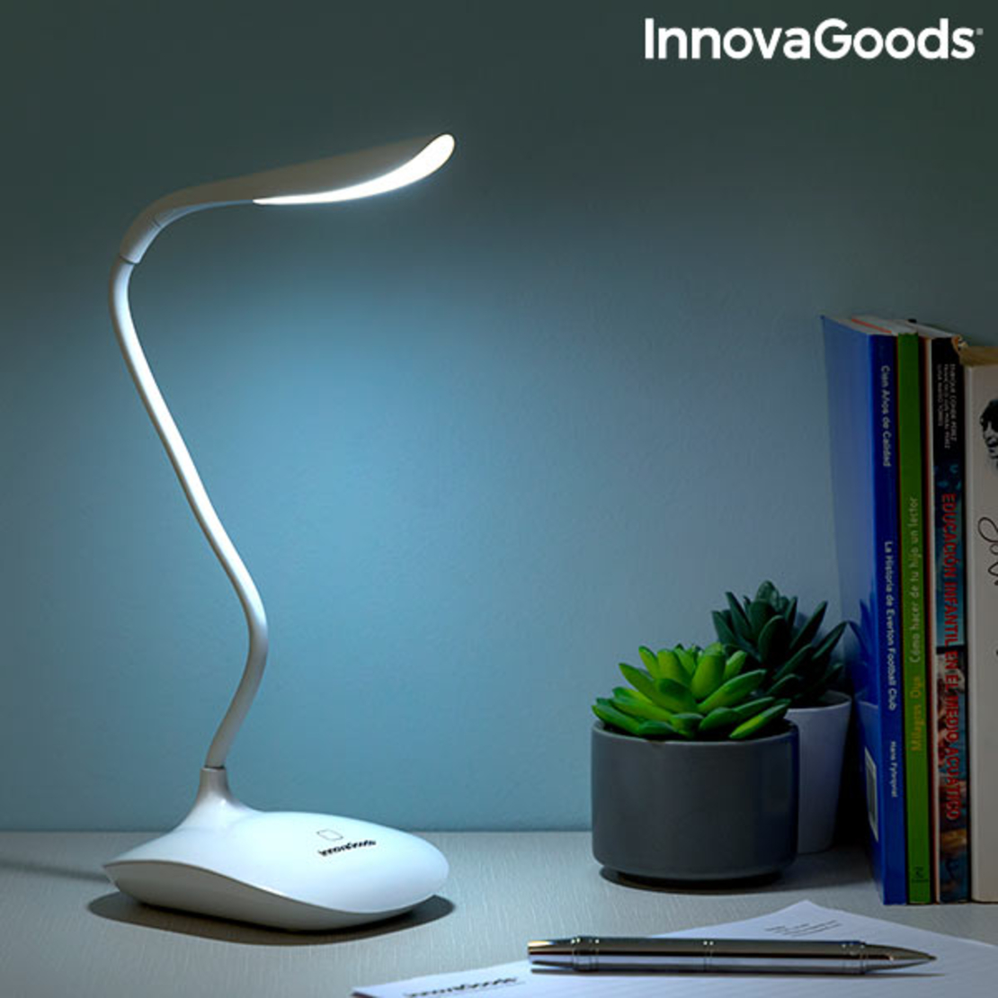 Презареждаща се Сенсорна LED Лампа за Маса Lum2Go InnovaGoods