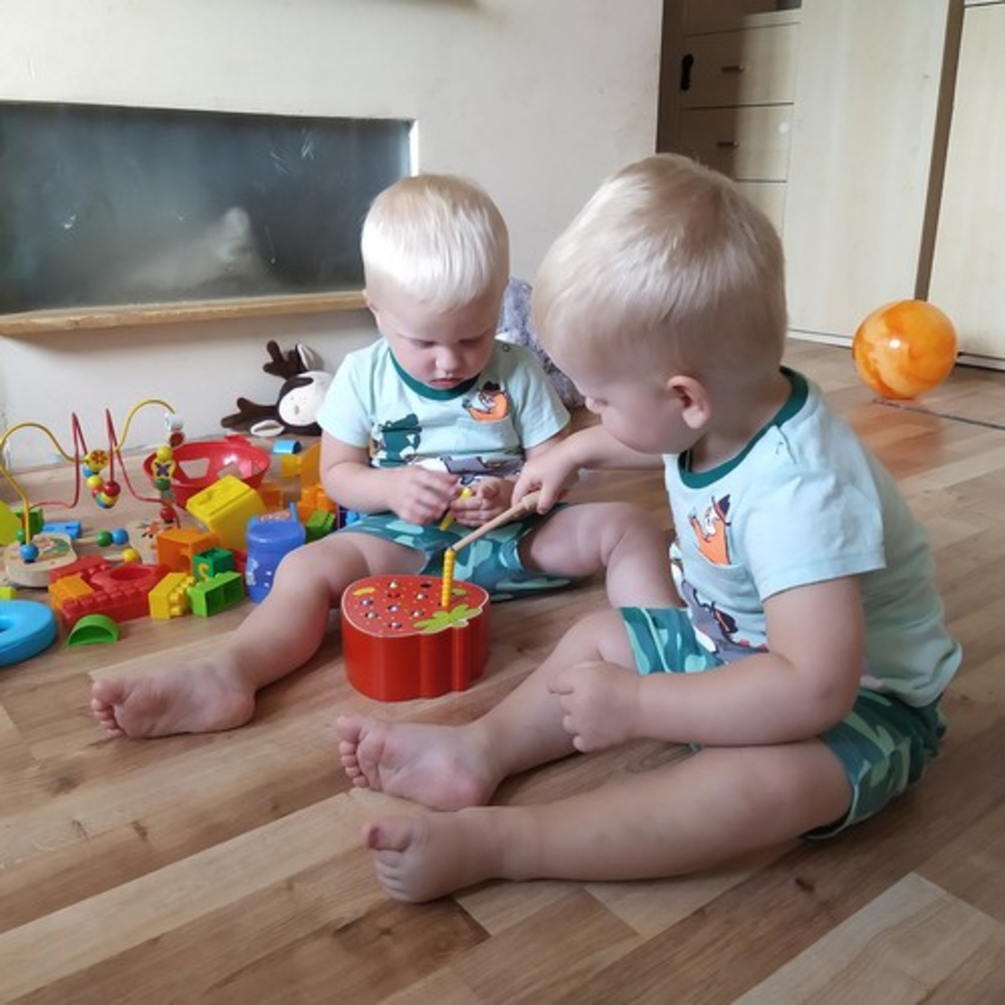 Дървена игра ягода 22411