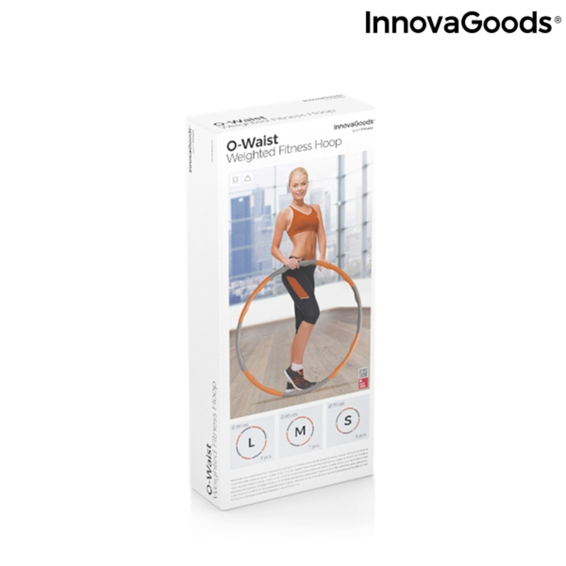 Разглобяем Фитнес Обръч Покрит с Пяна O-Waist InnovaGoods