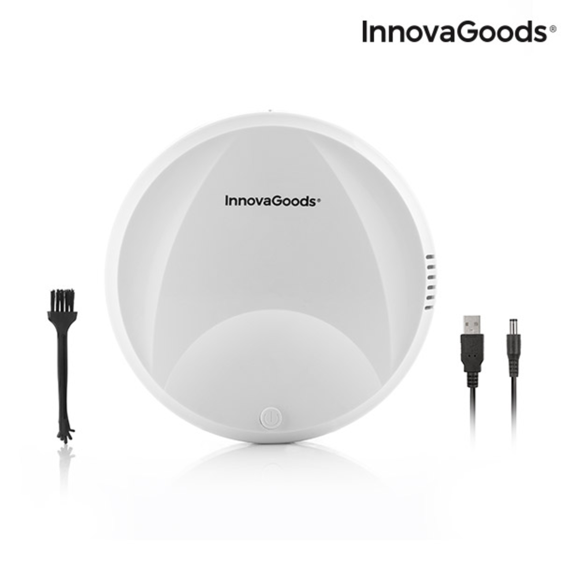 Интелигентна Прахосмукачка Робот Rovac 1000 InnovaGoods Бяла