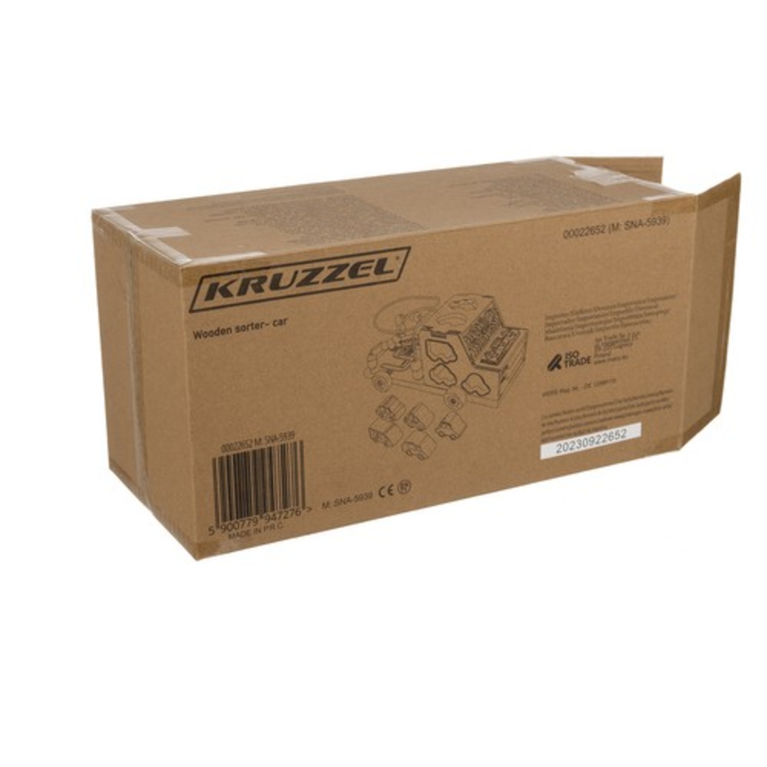 Дървена игра камион  7в1 Kruzzel 22652
