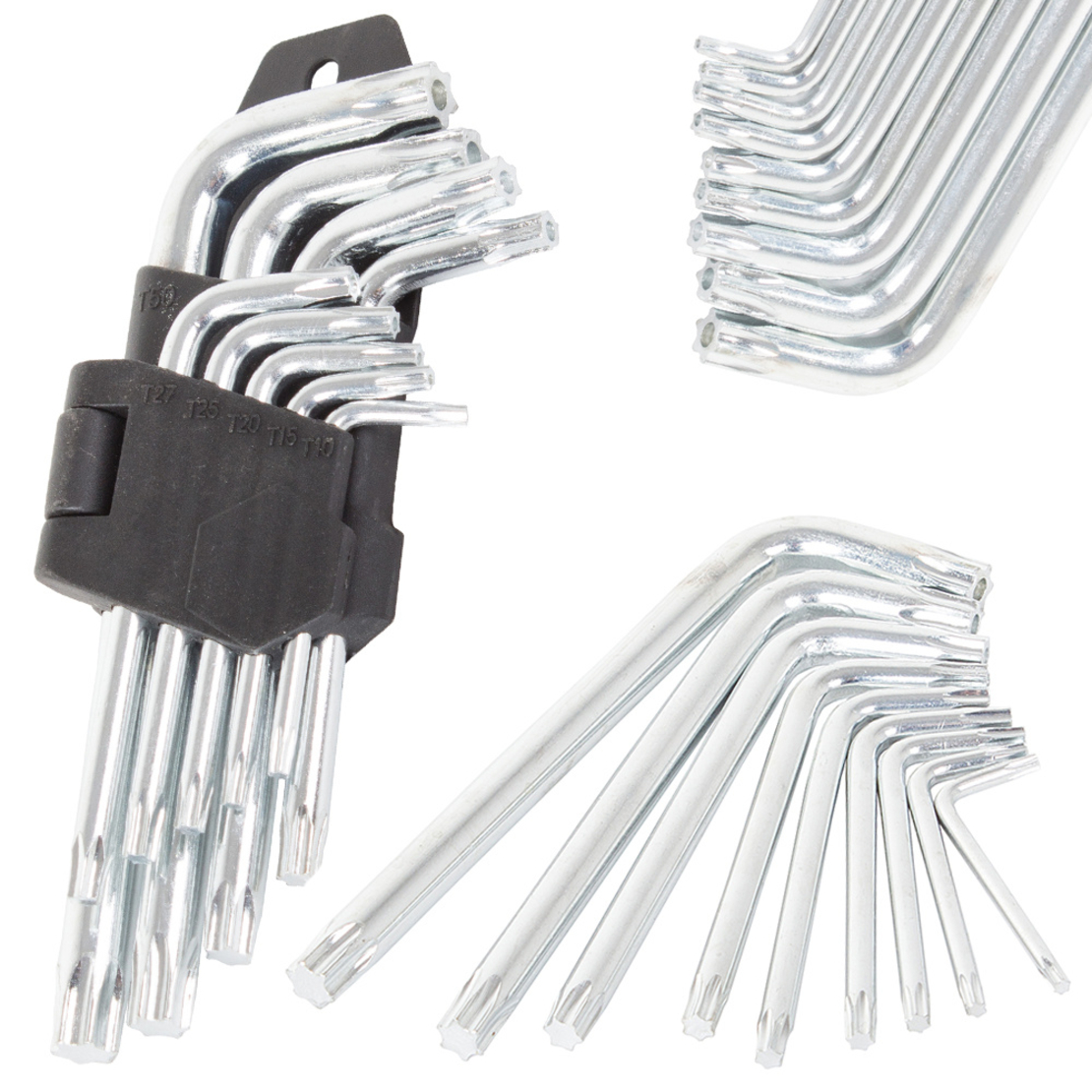 Шестограмни ключове 1.5-10 9 el torx к-т малък