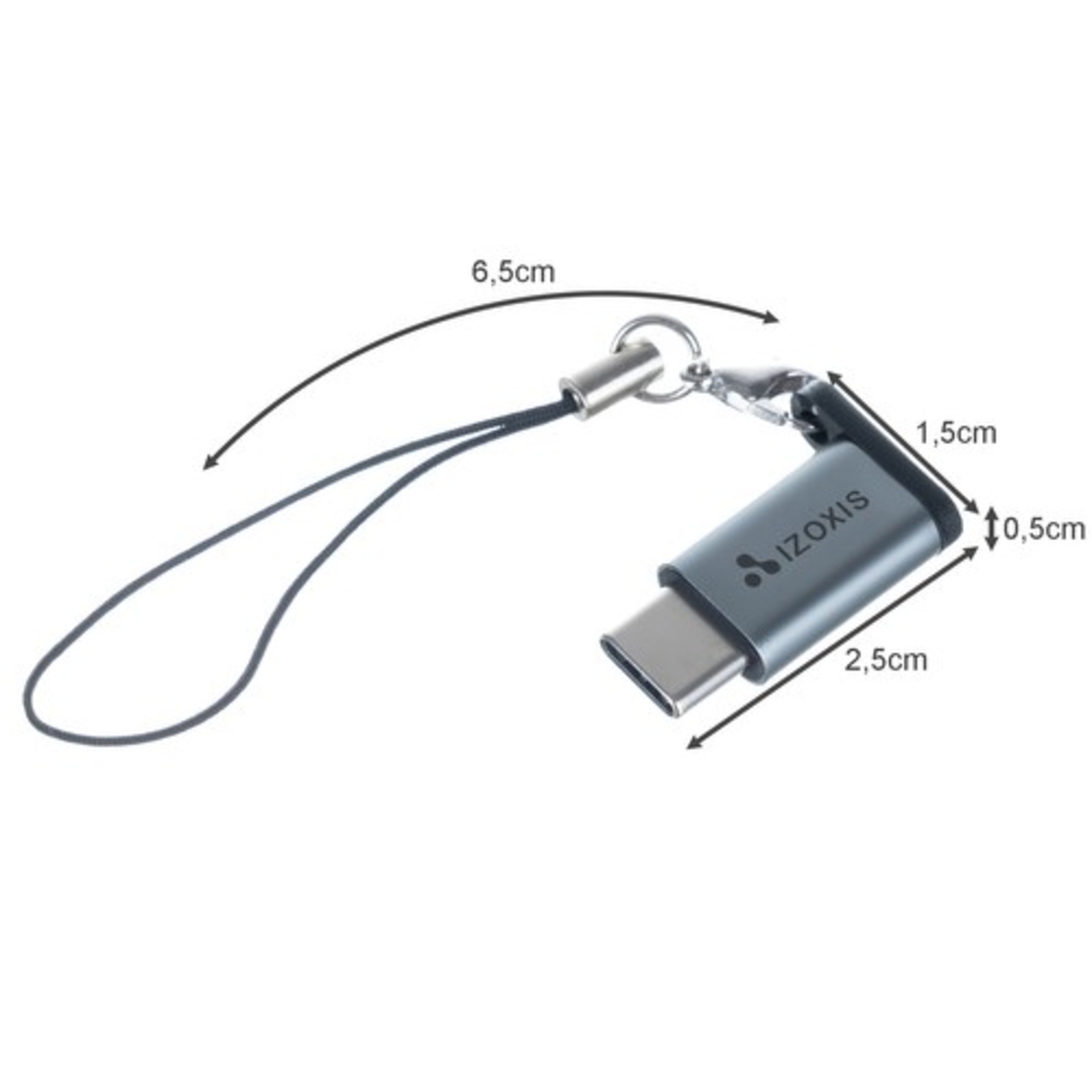 Адаптер USB-C - USB micro B 2.0