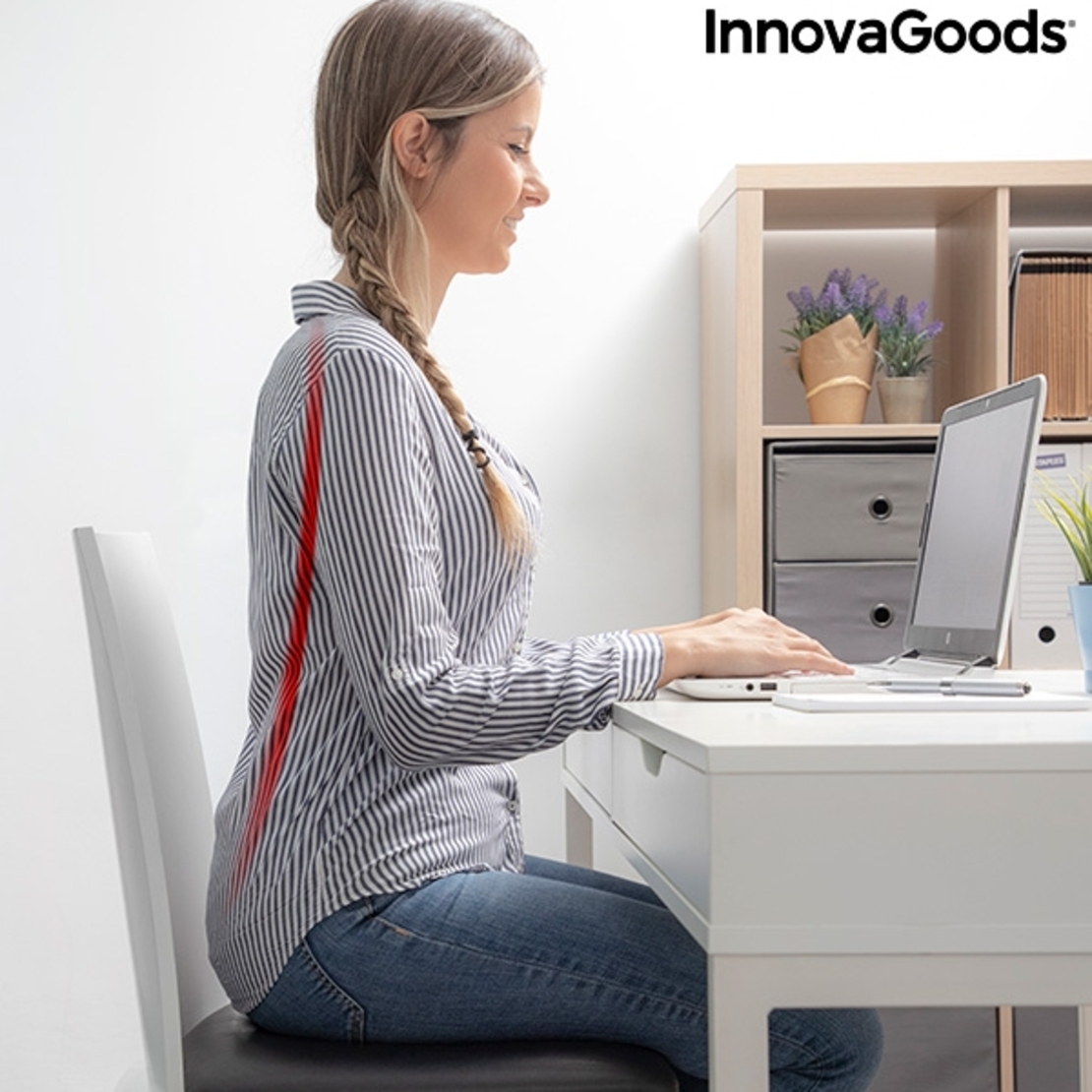 Термокорекционен Пояс с Турмалинови Магнити Tourmabelt InnovaGoods