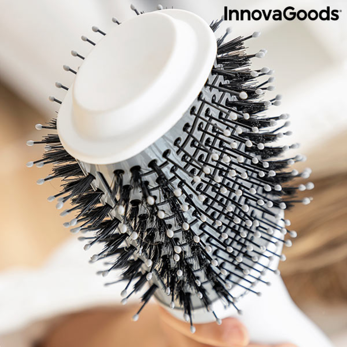 Йонна Четка за Изсушаване и Обем Volumio InnovaGoods 1000W Бял/Сив