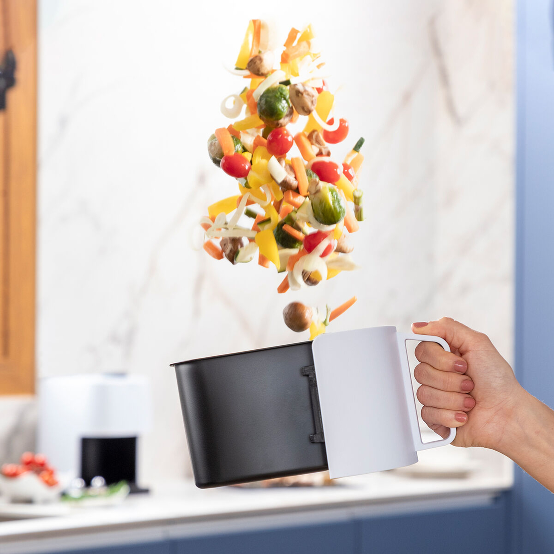Фритюрник без Мазнина InnovaGoods Fryinn Lite 2000 Бял 1200 W 2 L