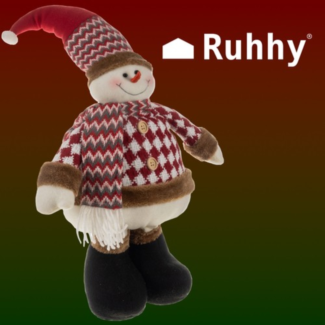 Коледен снежен човек - телескопичен 105см Ruhhy 22341