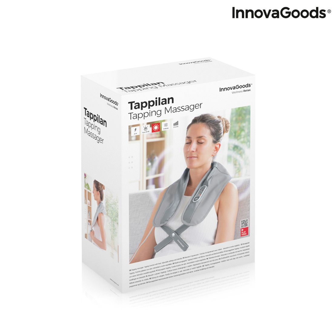 Електрически Масажор Tapping с Потупване и Топлина Tappilan InnovaGoods