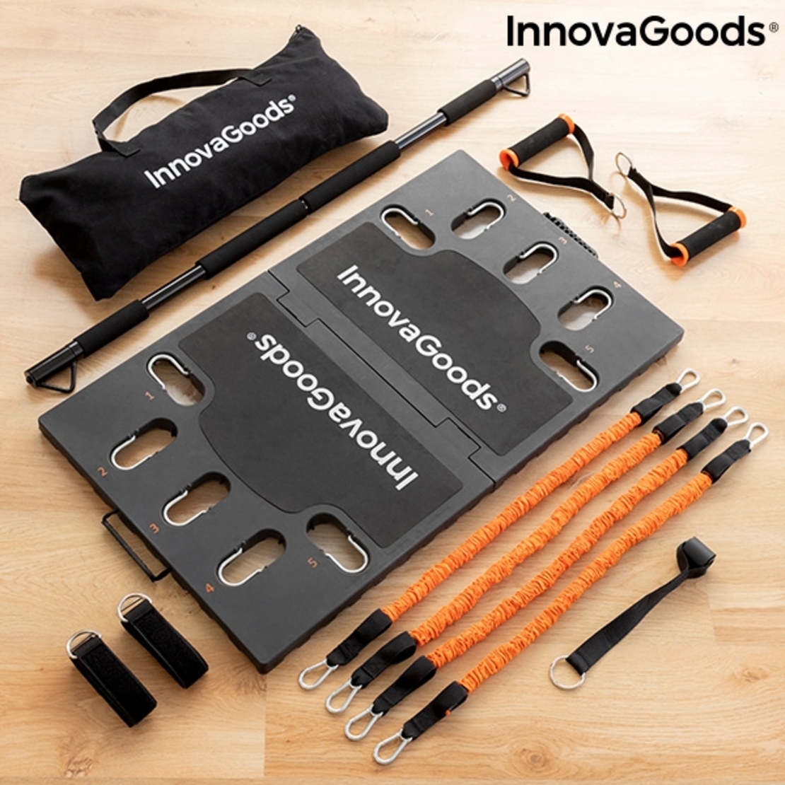 Интегрална Преносима Система за Обучение с Ръководство за Упражнения Gympak Max InnovaGoods
