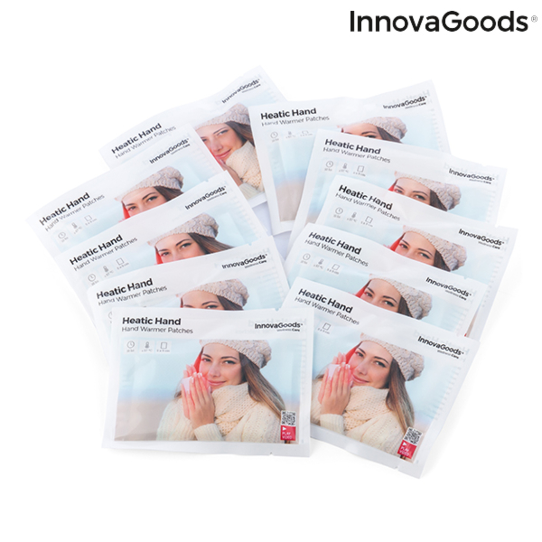 Подложки за Загряване на Ръце Heatic Hand InnovaGoods (опаковка от 10)