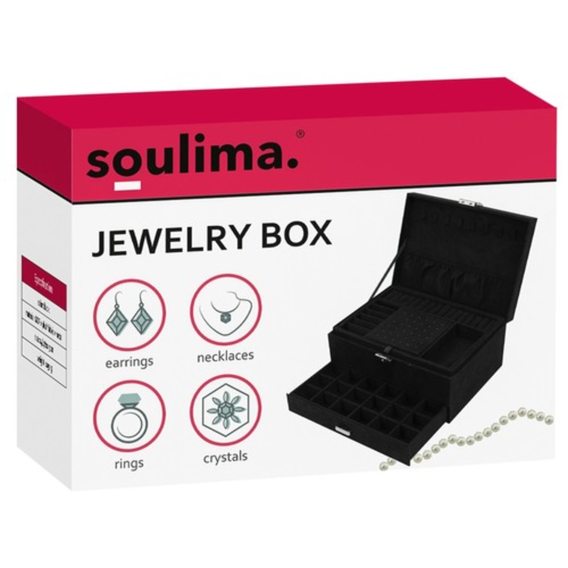 Кутия за бижута Soulima 22262