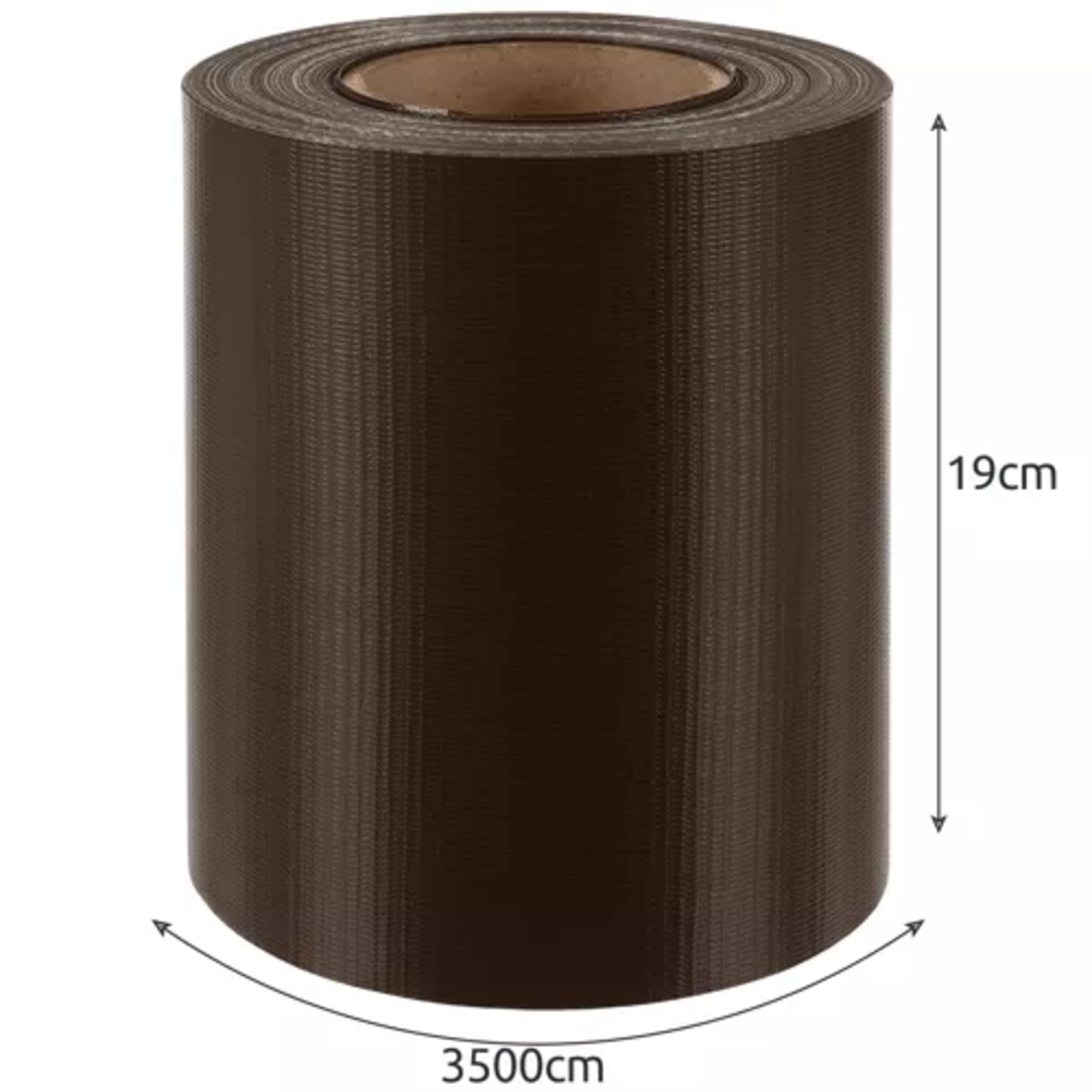 Оградна лента 19cmx35m 450g/m2 кафява 23702