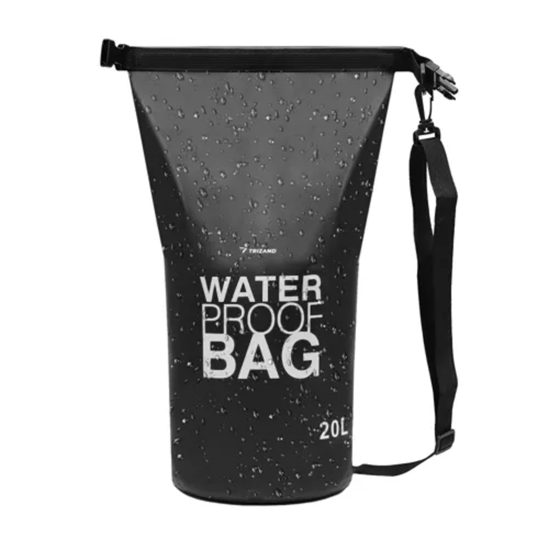 Водоустойчива чанта 20L черна 23566