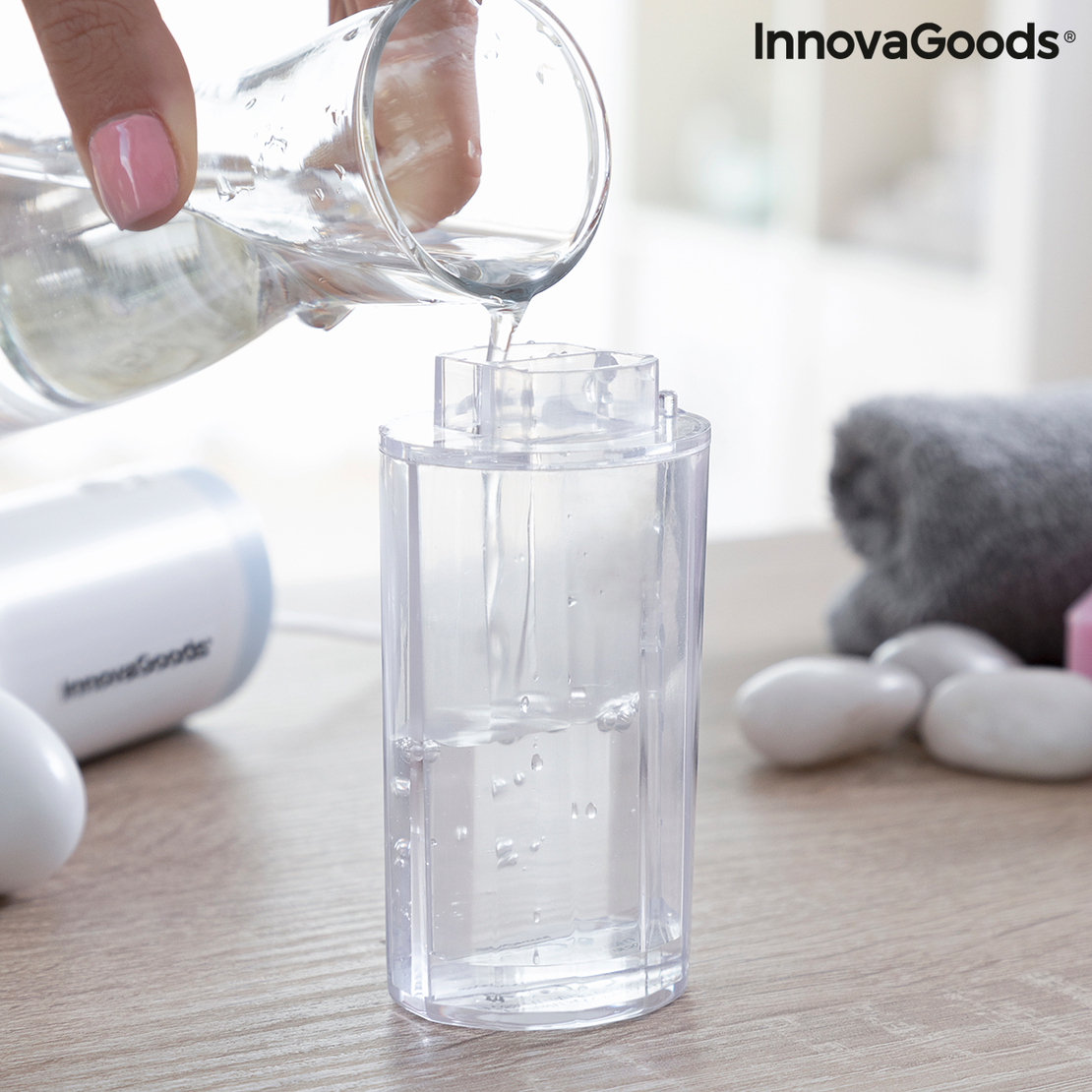 Акумулаторен ХидропочистващУред на Нечистоти за Лице Hyser InnovaGoods