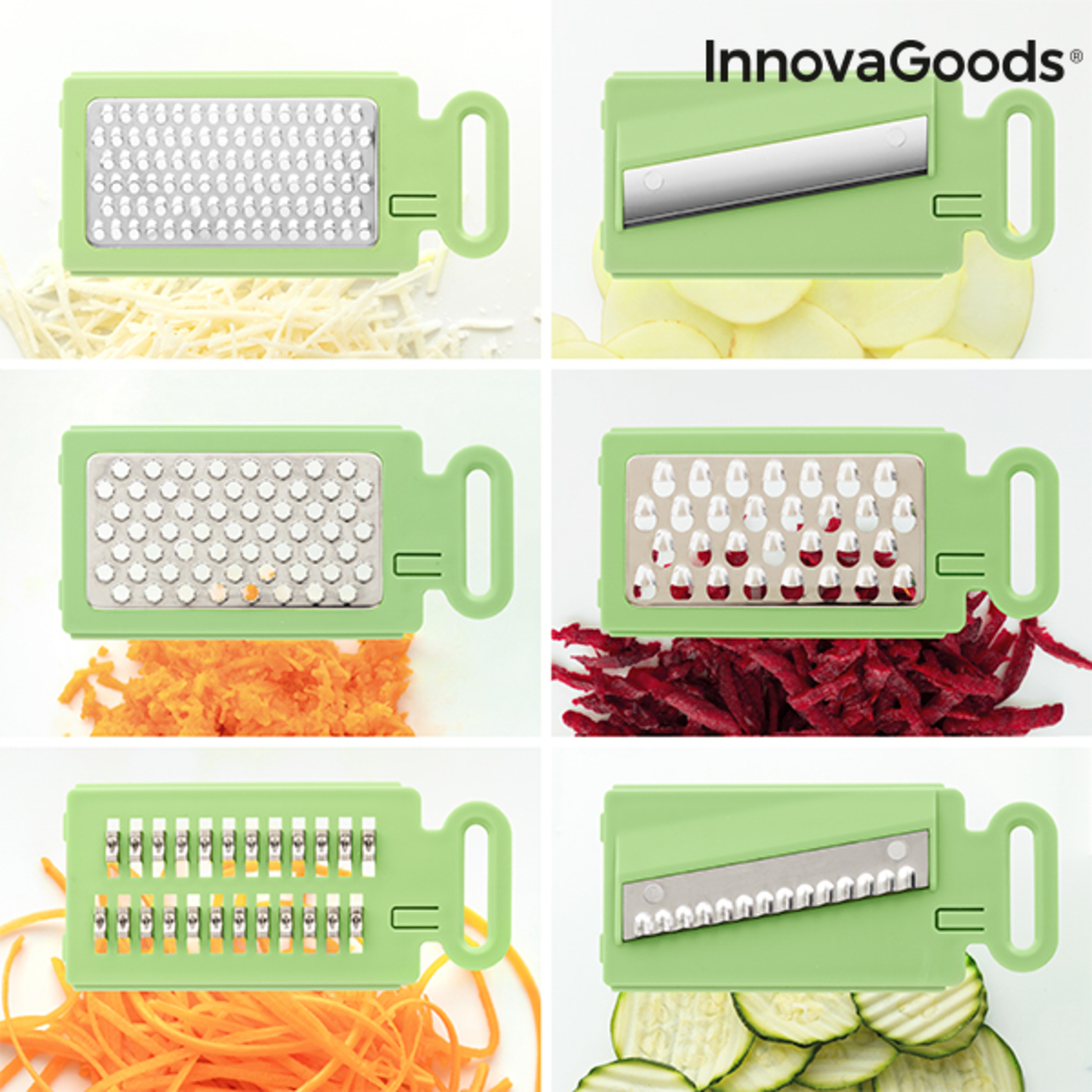 Сгъваем Мандолин Ренде 6 в 1 Choppie InnovaGoods