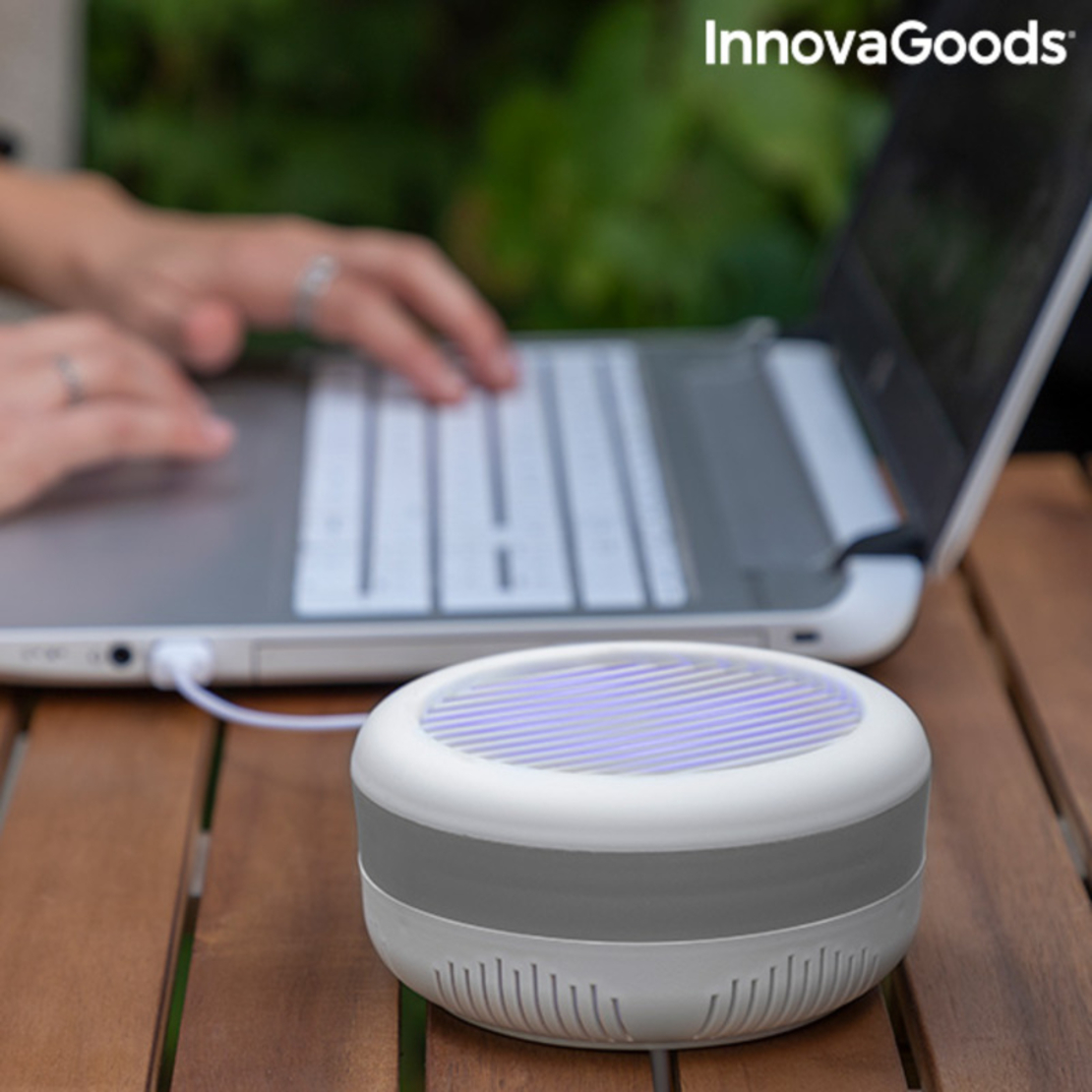 Всмукателна лампа против комари със стенна поставка KL Lite InnovaGoods