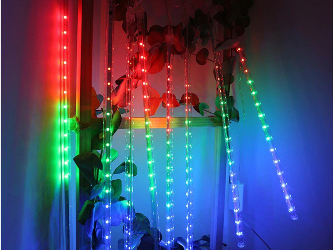 Лампи висулки метеори led падащ сняг 50см ip44